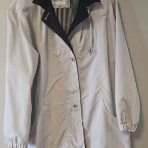 Giorgio Armani Two-Tone Trench Coat